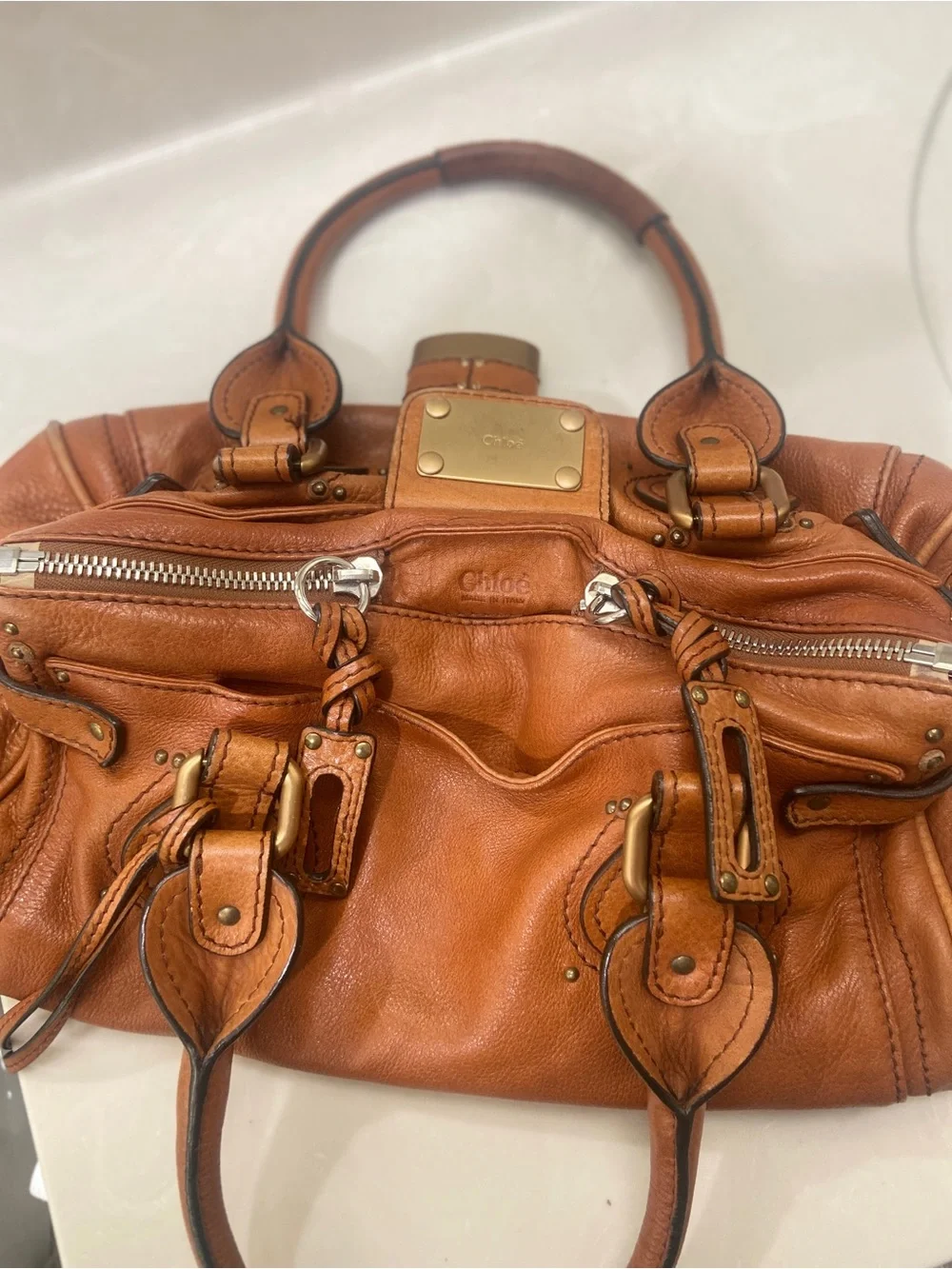 Chloé Paddington Satchel Bag- Vintage